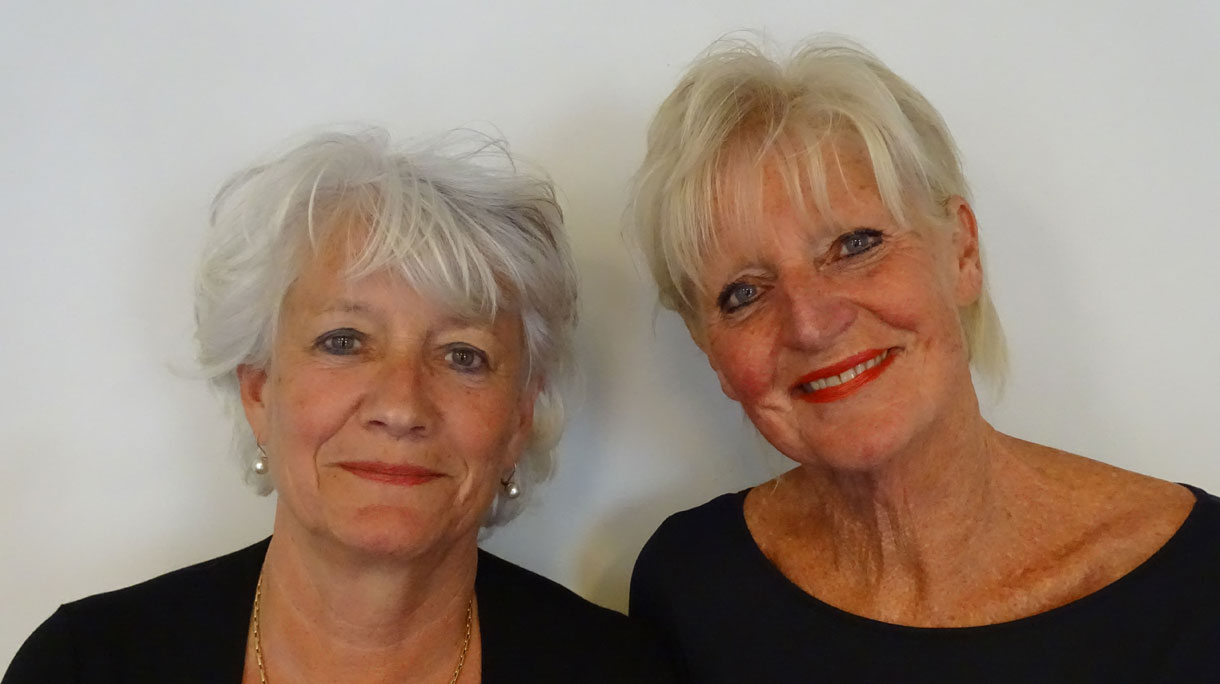 Pauline Ottervanger (links) en Wilma Smit (rechts).