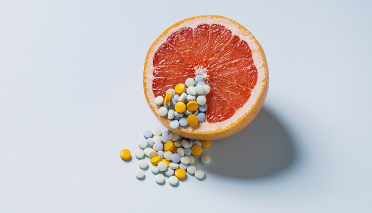 grapefruit en pillen