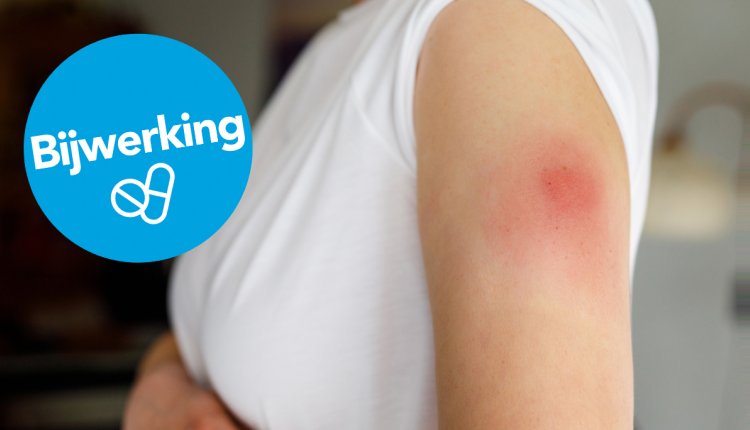 zwelling van arm na vaccinatie