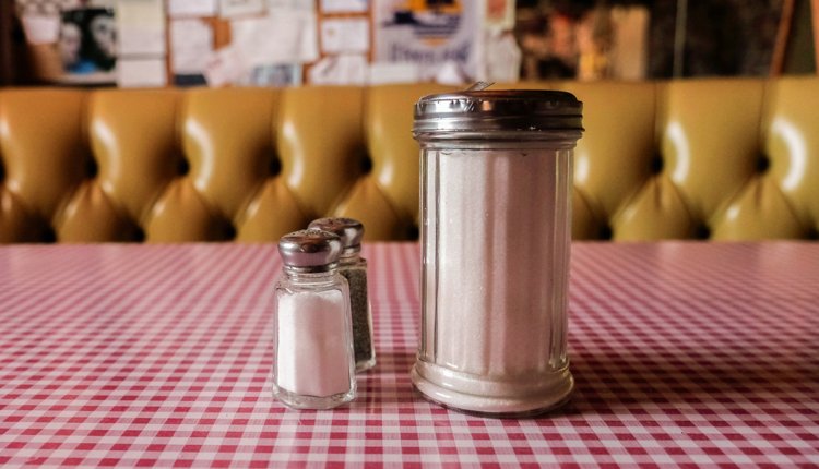 suiker en zout potje