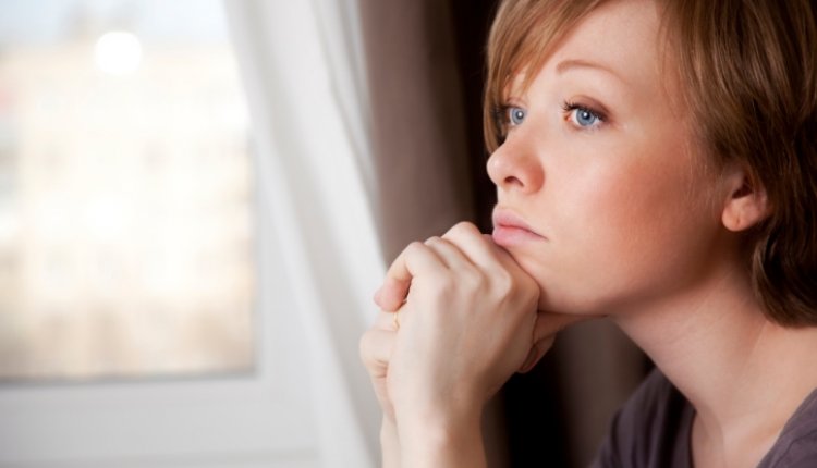 Vrouw verdriet