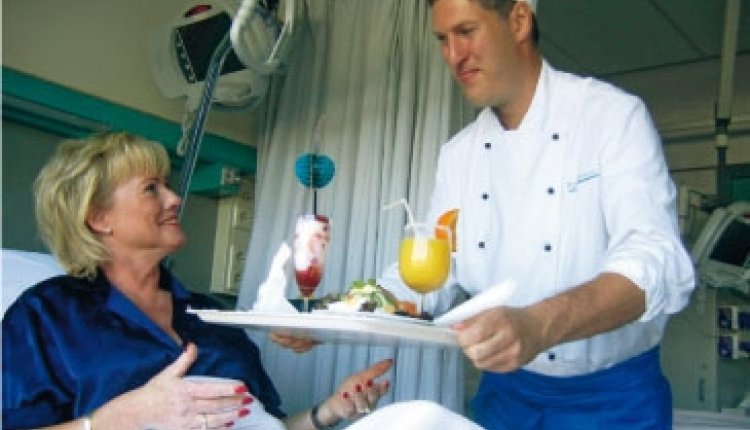 Ziekenhuis lekker eten