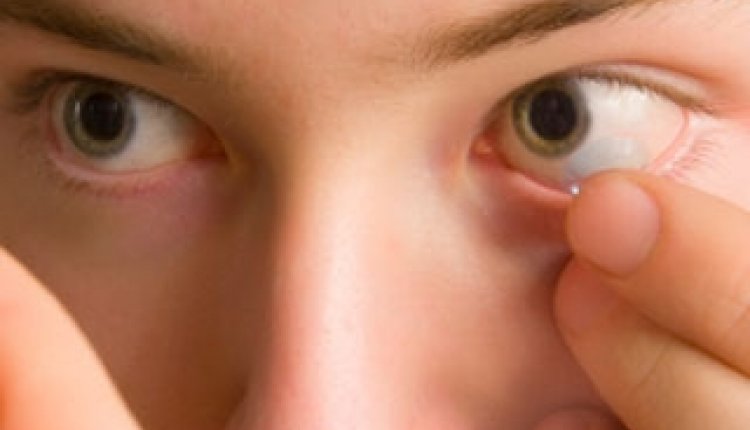 Contactlenzen man