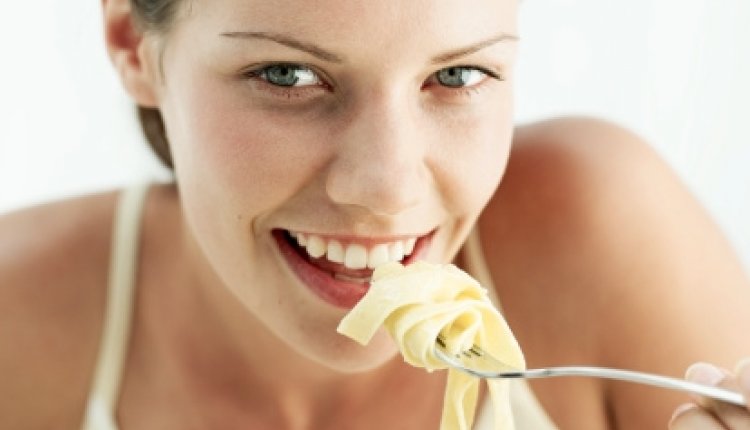 Pasta eten