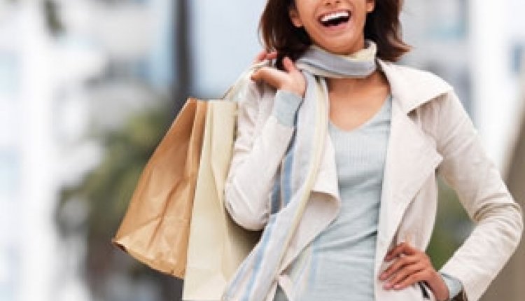 Shoppen vrouw
