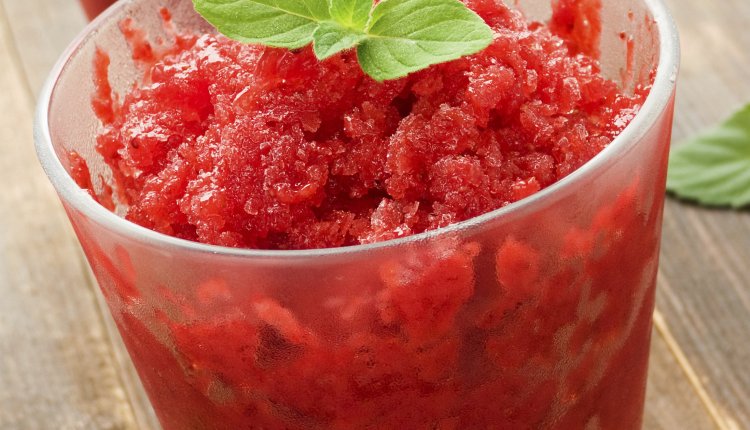 Rodebessensorbet