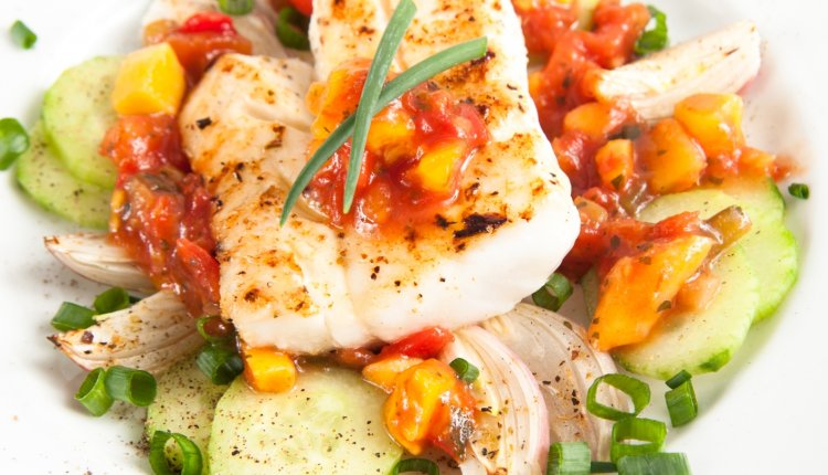 Tilapia met groente