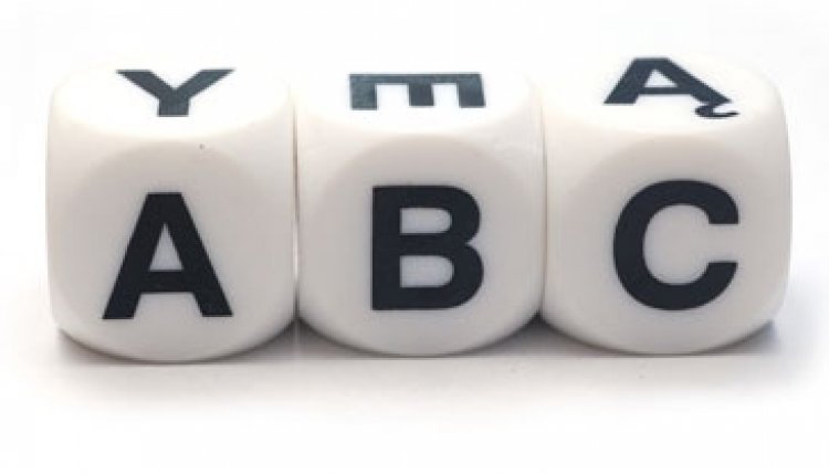 Dobbelstenen letters