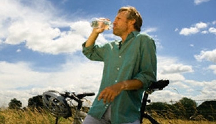 Fiets drinken