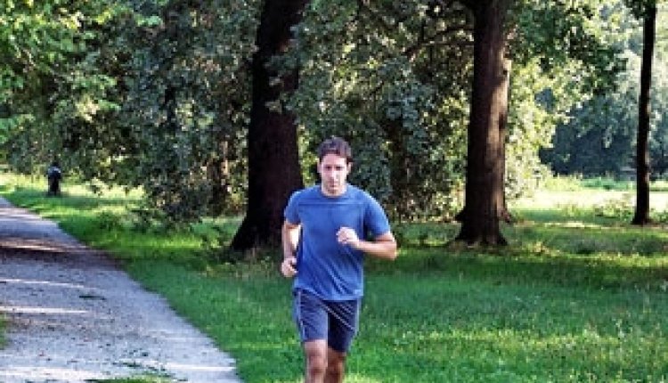 Hardlopen-man