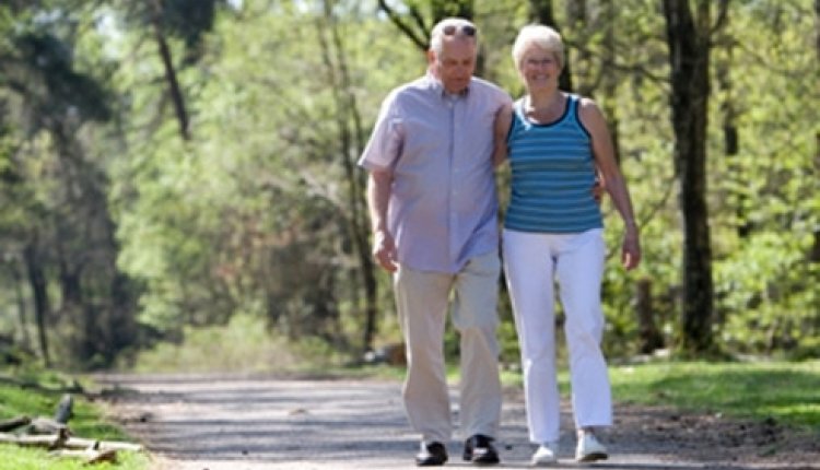 Senior wandelen