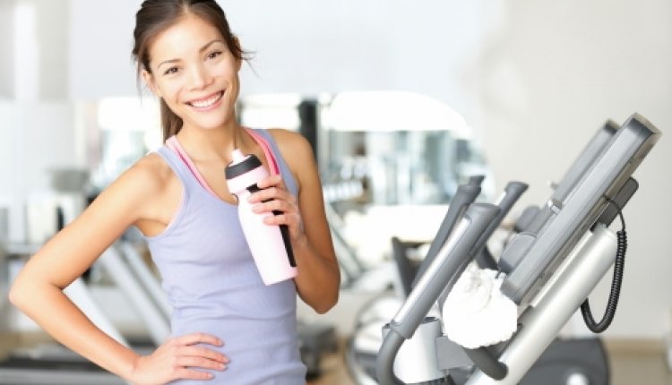 Sportschool vrouw
