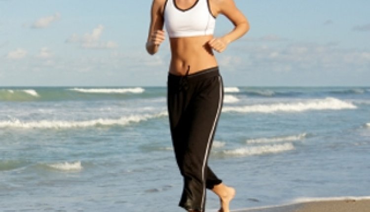 Strand hardlopen