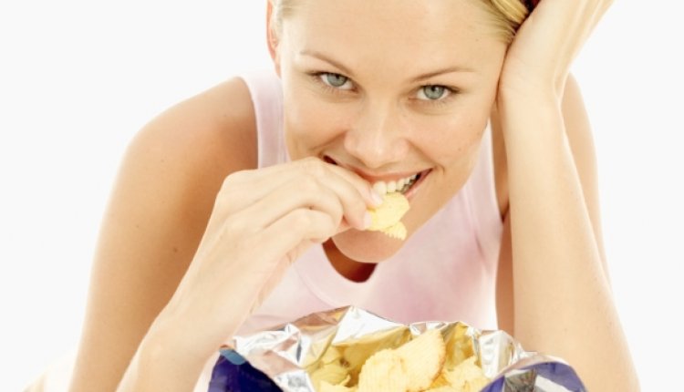 Vrouw-Chips