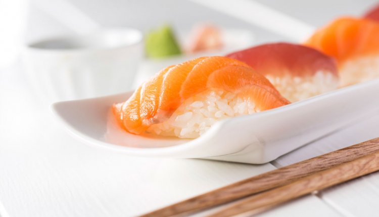 Sushi eten