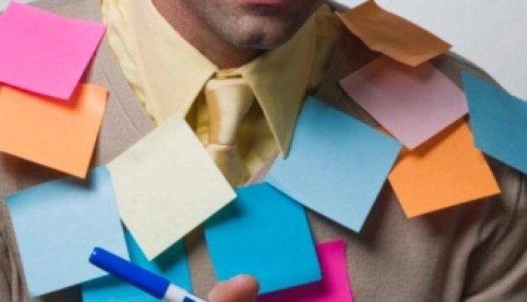 Man-post-it