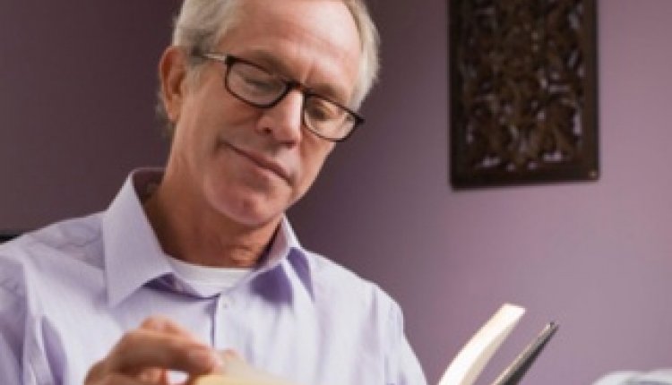 Man leest