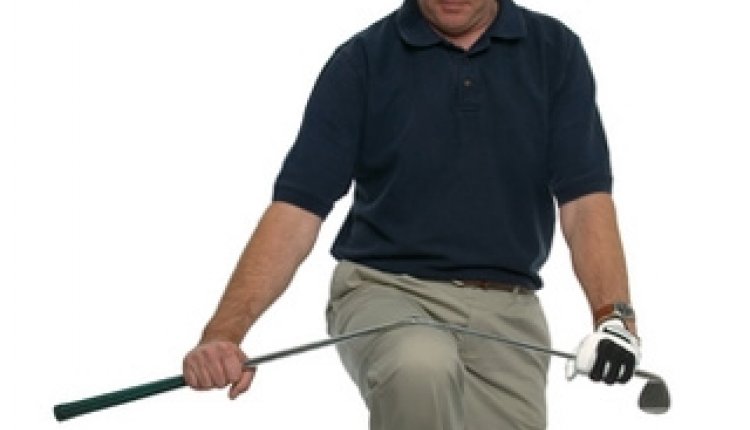 Man breekt golfclub