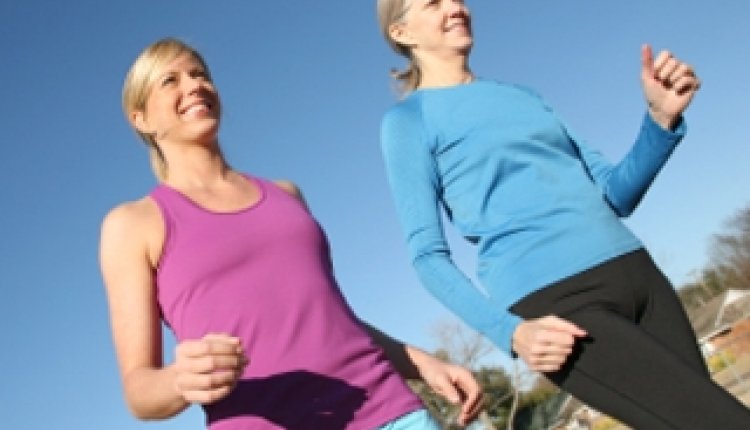 Vrouwen lopen