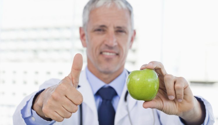 Dokter met appel