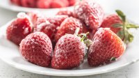bevroren aardbeien