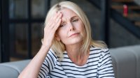 Vrouw heeft last van overgang