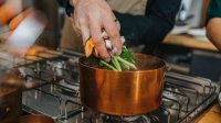 Soep in pan
