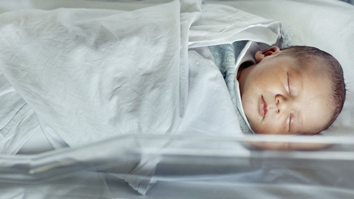 Mijn baby ziet geel