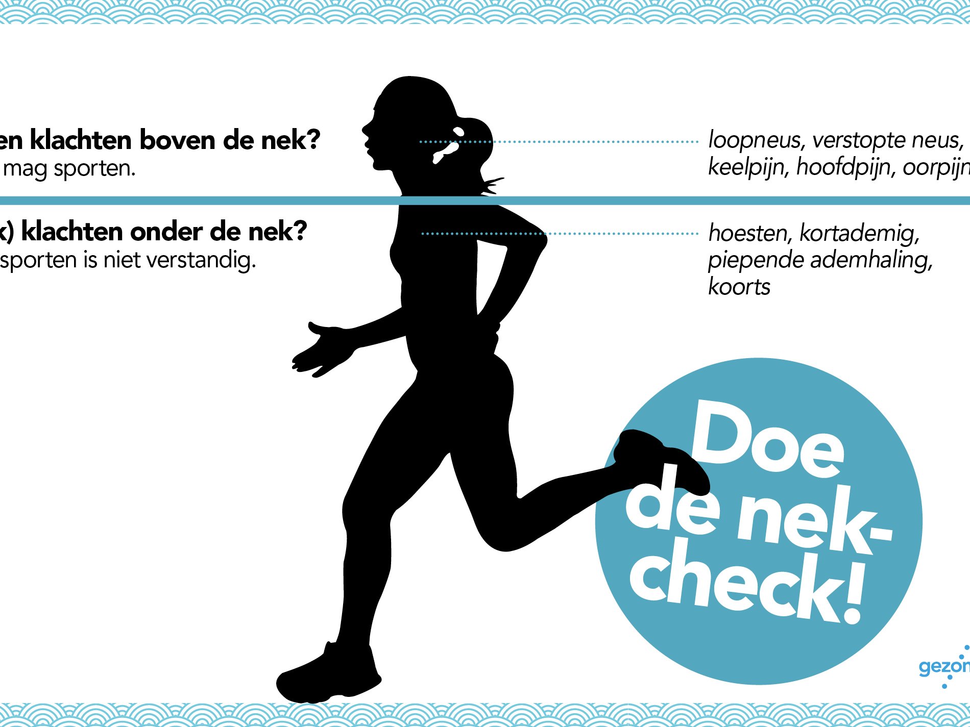 sporten met voorhoofdsholteontsteking