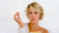 Spaghetti eten