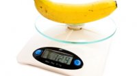 Banaan weegschaal