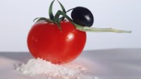 Zout-tomaat-olijf