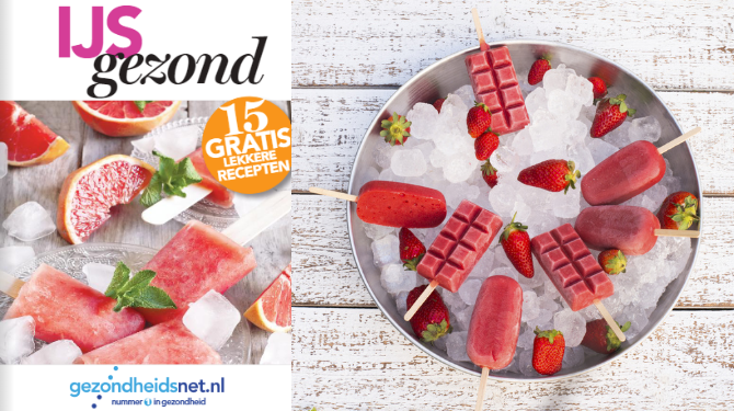 Receptenboekje ijsjes gezond