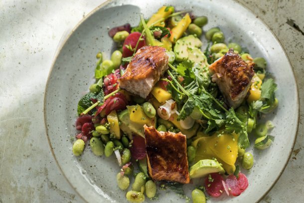 Maaltijdsalade zalm