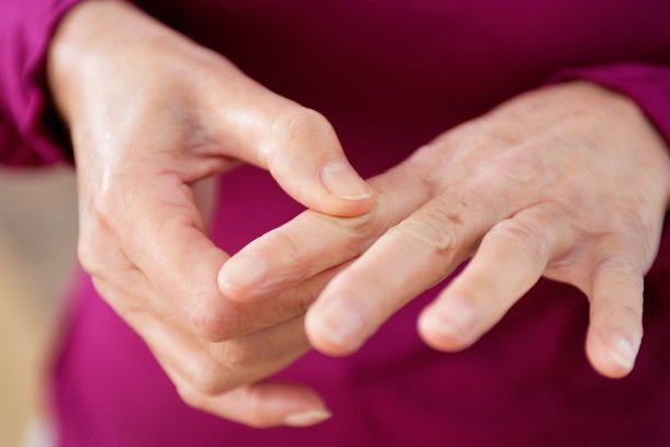 Pijnlijke vinger