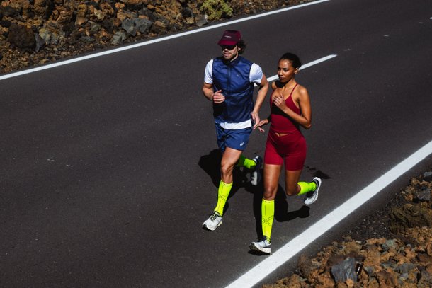 mensen hardlopen met STOX Energy Socks